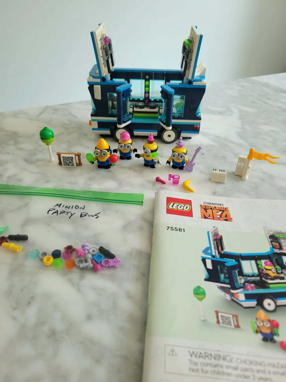 LEGO Minions Party Bus Playset 75581 - No Box